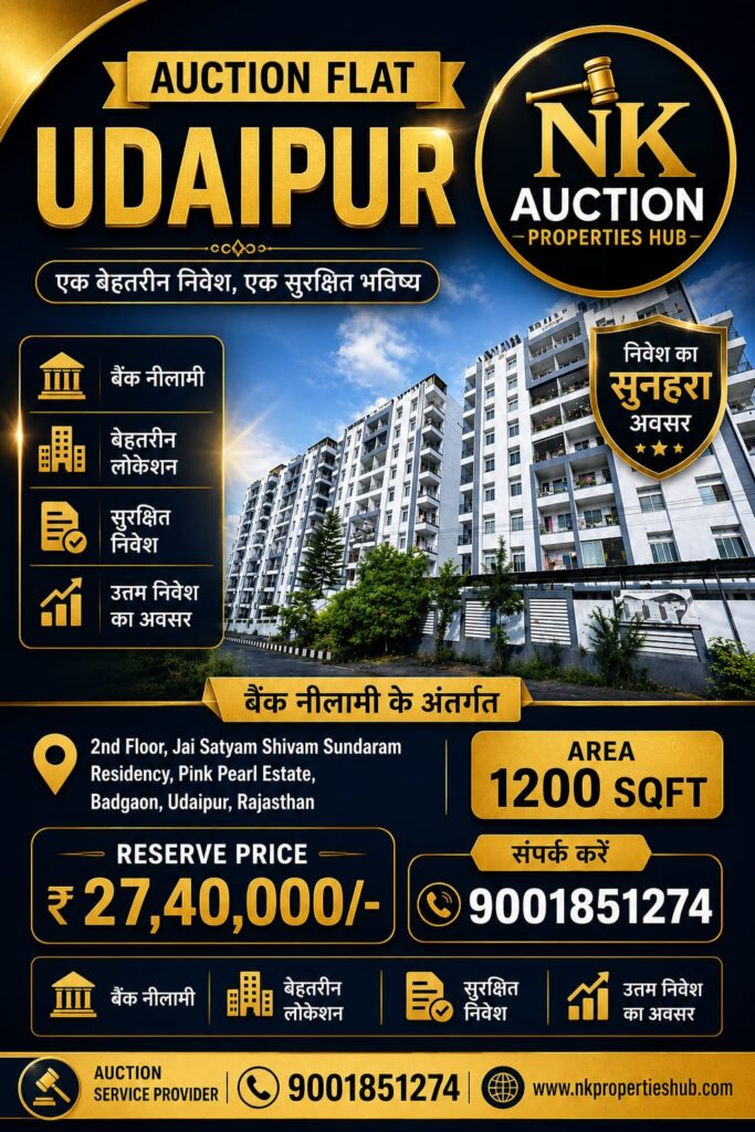 udaipur flet 27 lakh 40k